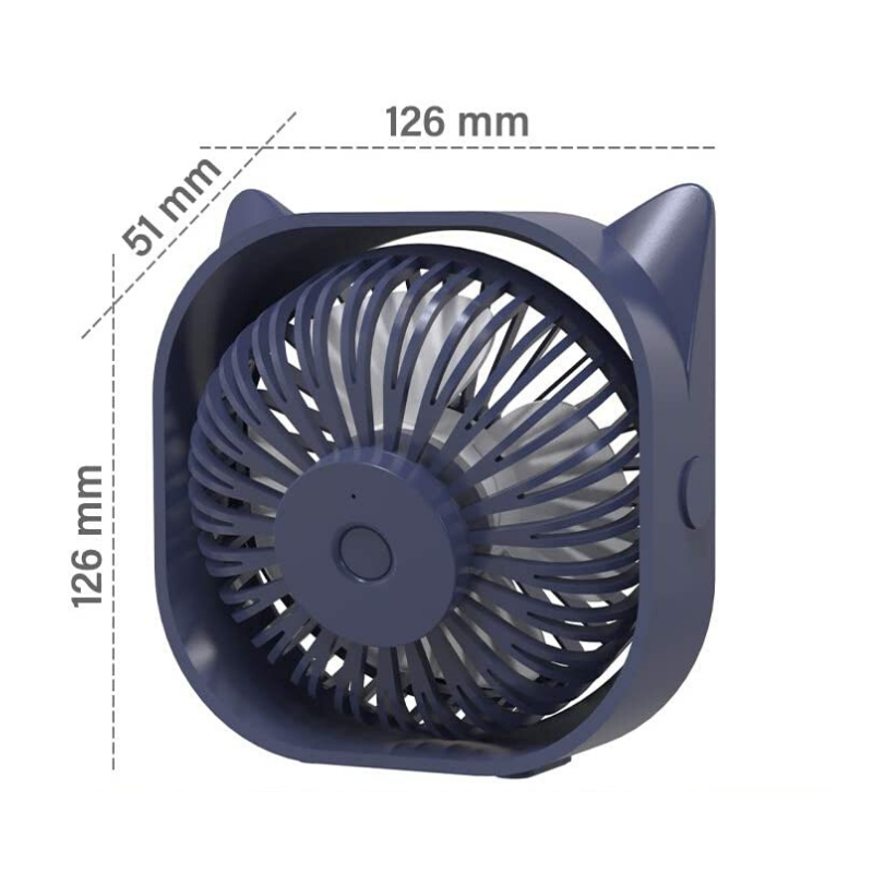 Tragbarer kleiner Autositz-Kühlventilator 12V | Karnz