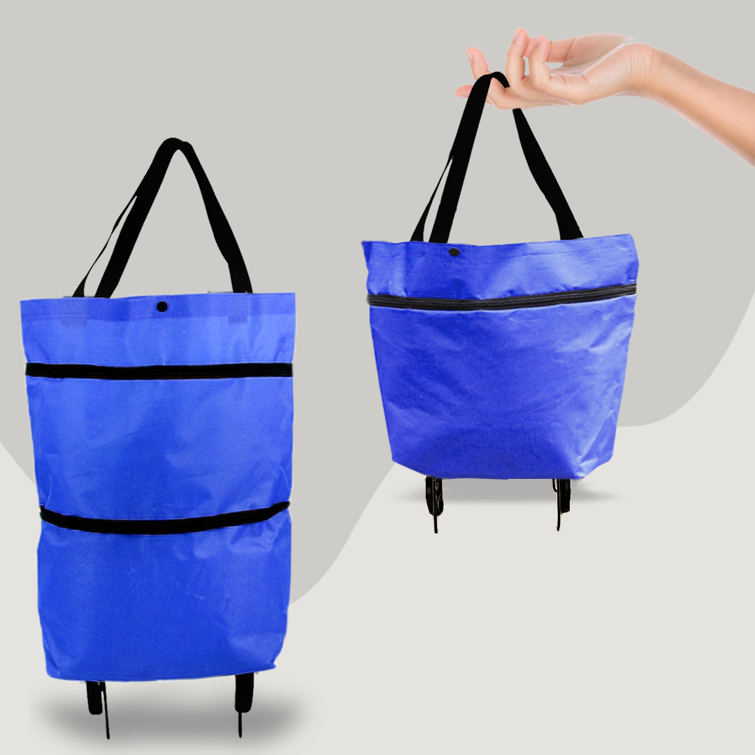 CarryFlex – 2-in-1-Einkaufstasche mit Rollen