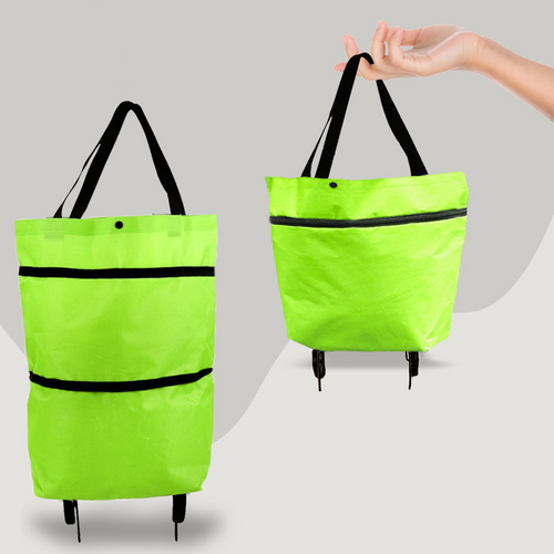 CarryFlex – 2-in-1-Einkaufstasche mit Rollen