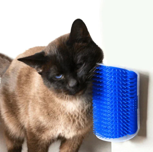 Selbstpflege Katzen Eckenbürste – FurRelaxer Karnz
