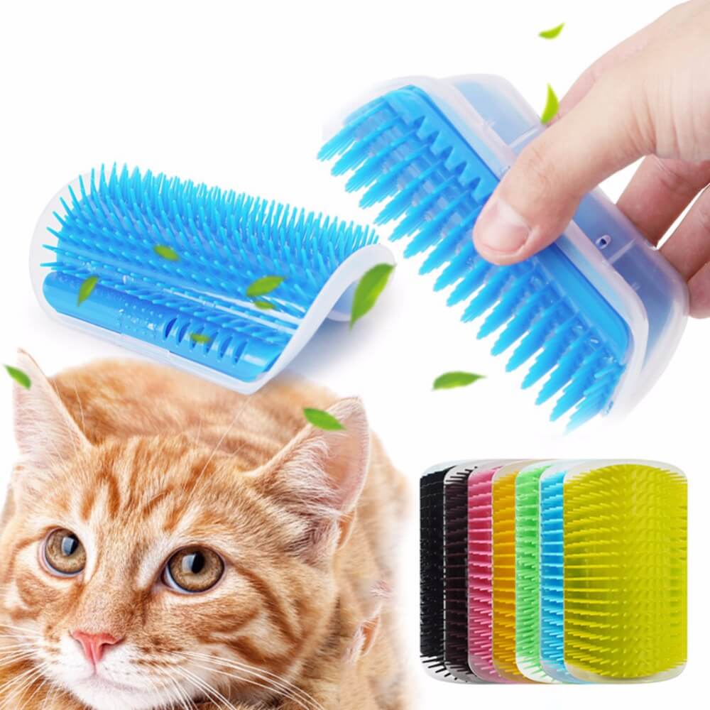 Selbstpflege Katzen Eckenbürste – FurRelaxer Karnz