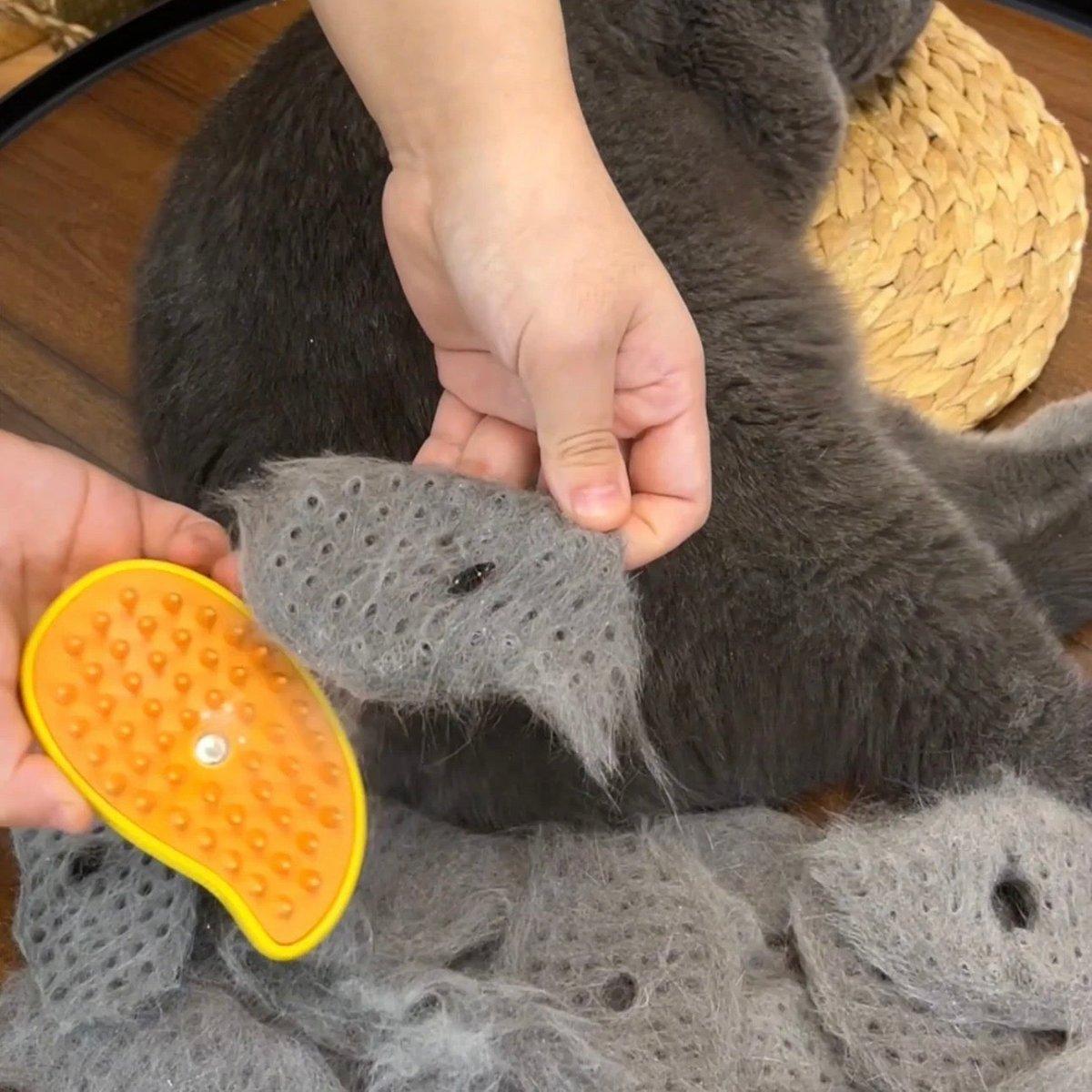 Katzenbürste mit Dampffunktion | Karnz