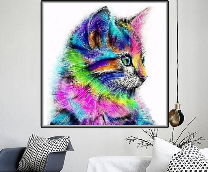 Rainbow Kitten - GemPaint Kit | Karnz