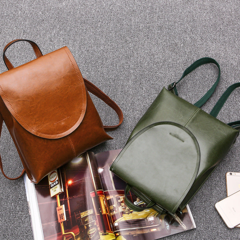 Trendiger Leder Rucksack für Frauen – Stilvoll, Vielseitig & Langlebig