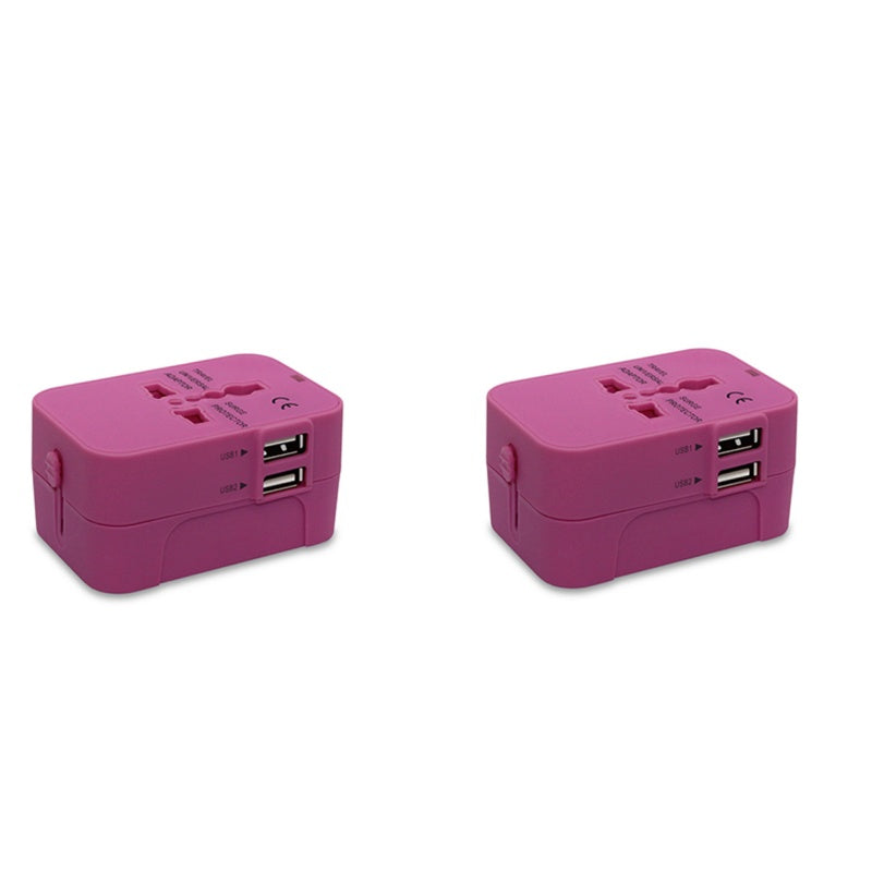 Universeller Reiseadapter mit dualen USB-Anschlüssen | Karnz