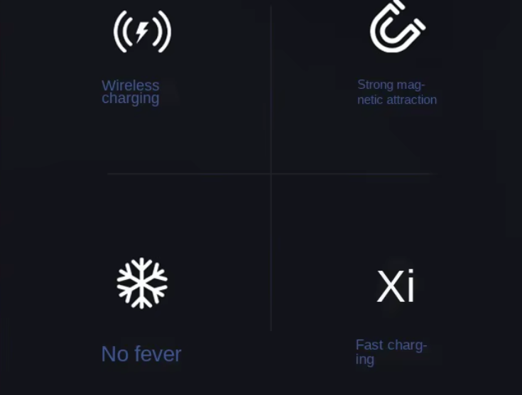 Karnz | Transparente Magnetische Mini Wireless Power Bank