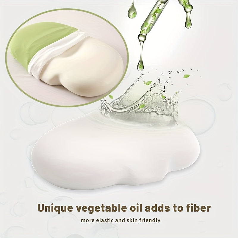 1pc Ovales Macaron Kissen Zervikal Memory Foam Kissen, Kühles Bettkissen Zum Schlafen - Nackenkissen Zur Schmerztherapie Schlafen, Kontur Unterstützung Ergonomisches Kissen Für Seiten-, Rücken-, Bauchschläfer Mit Hoch- Und Niedrigpartition | Karnz