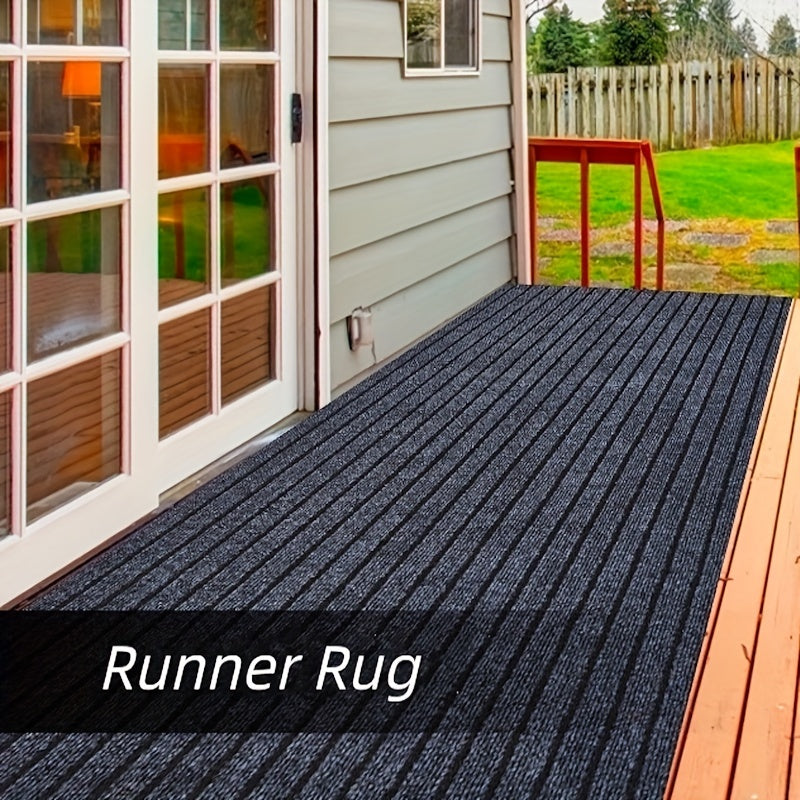Rutschfester Läufer – Washae-Teppich mit Gummirücken für den Innen- und Außenbereich | Ideal für Flur und Balkon