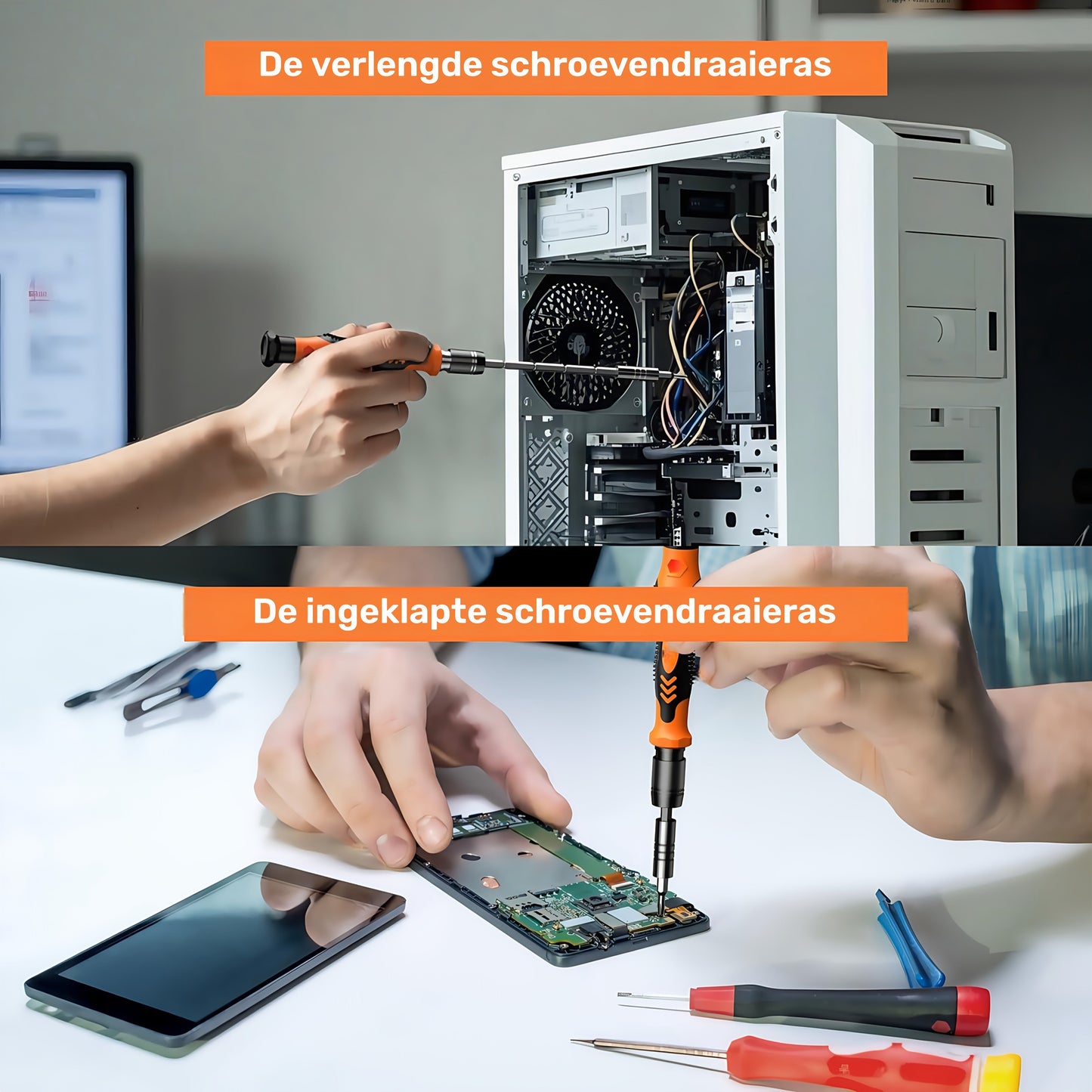 Präzisions-Schraubendreher Set 117-teilig mit Bits | Karnz