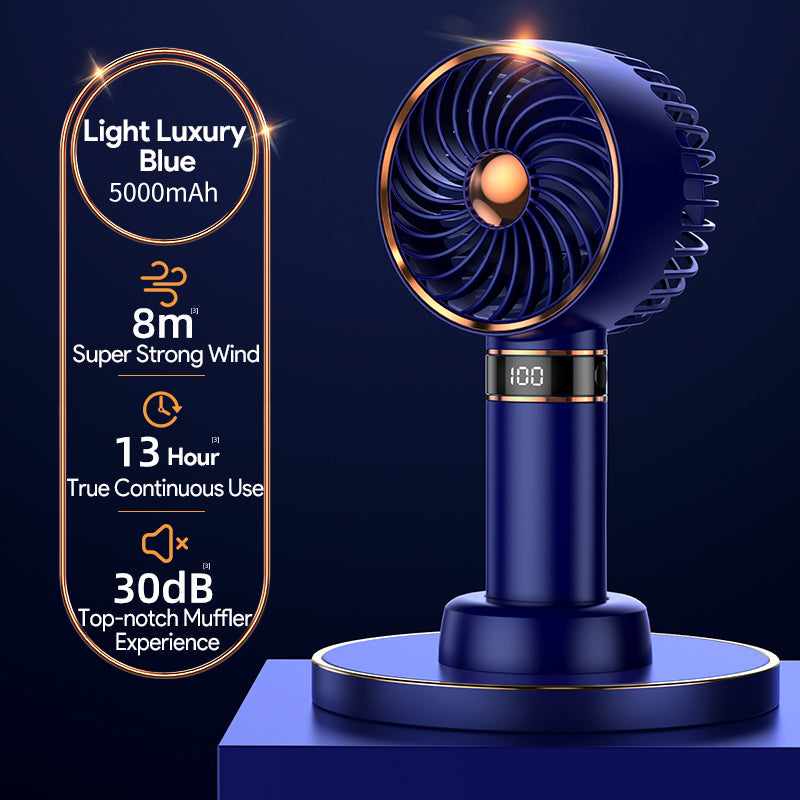 Tragbarer 5000mAh Handheld Mini Klimaanlagenventilator | Karnz