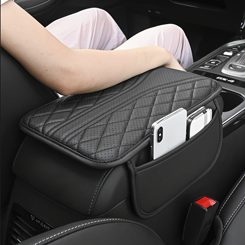 Auto Armlehnen-Organizer PU-Leder mit Tasche | Karnz