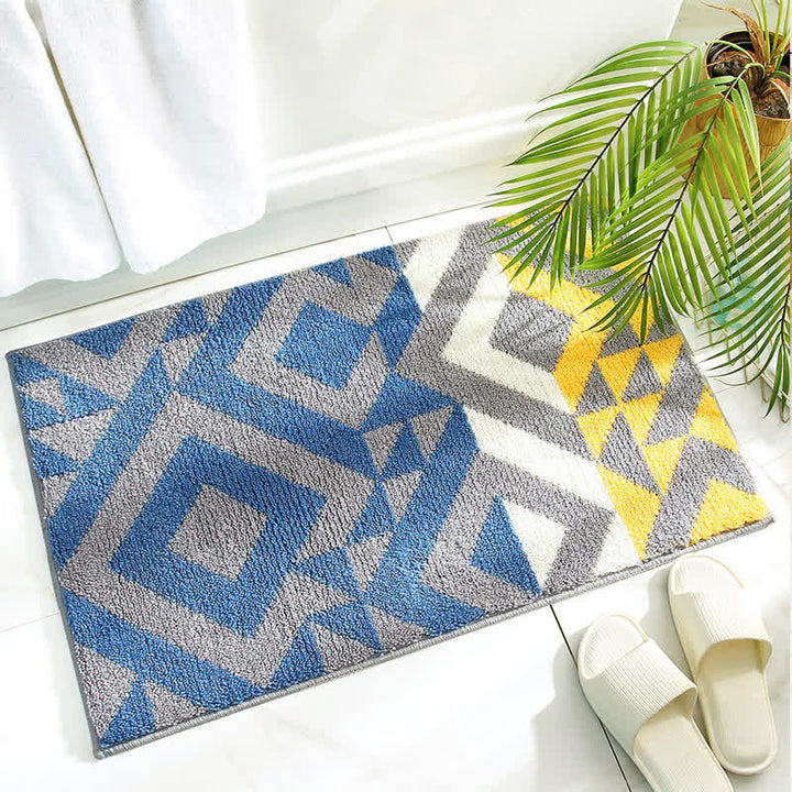 Fluffy Absorbent Bath Rug with Non Slip Backing | Karnz