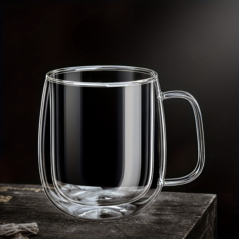 ThermoSip Doppelt Wandbecher – Borosilikatglas, hitzebeständig & elegant | Karnz