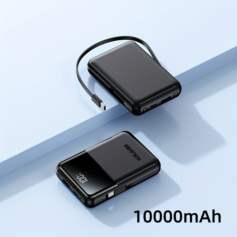 Powerbank 10000mAh Mini mit Display | Karnz