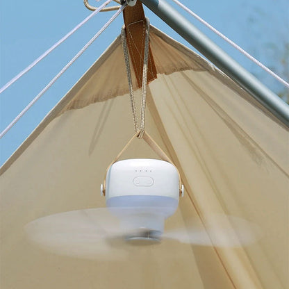 BreezeFlow - Wiederaufladbarer Deckenventilator mit Fernbedienung Karnz