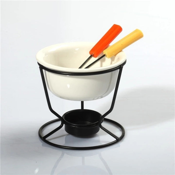 Keramische Schokoladenfondue-Topf Schokoladen- und Käsewärmer | Karnz