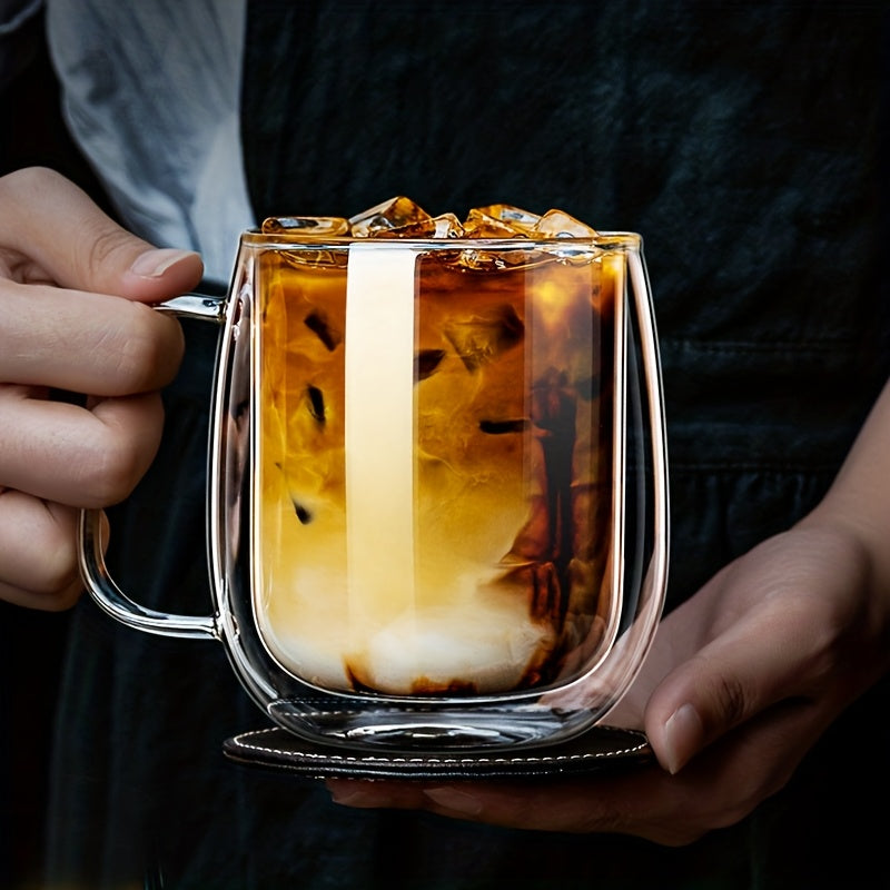 ThermoSip Doppelt Wandbecher – Borosilikatglas, hitzebeständig & elegant | Karnz