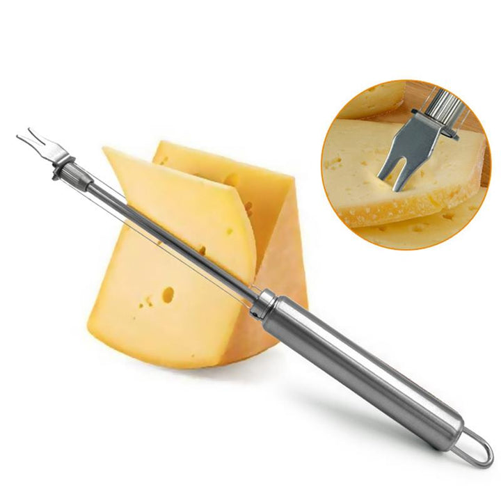 Käsebrett Doppel-Draht Käsemesser Verstellbarer Käse-Draht-Schneider | Karnz