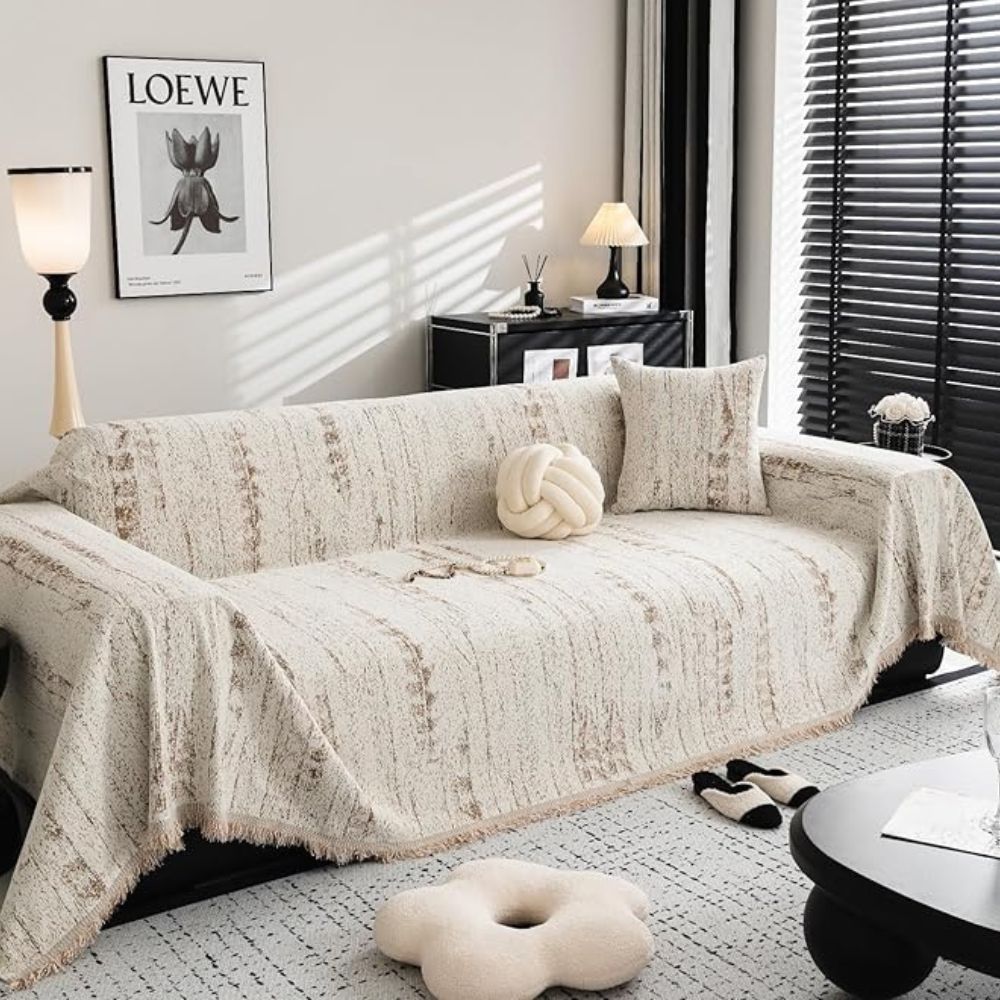 CHENILUX – Eleganter Sofabezug aus Chenille für Schutz und Stil
