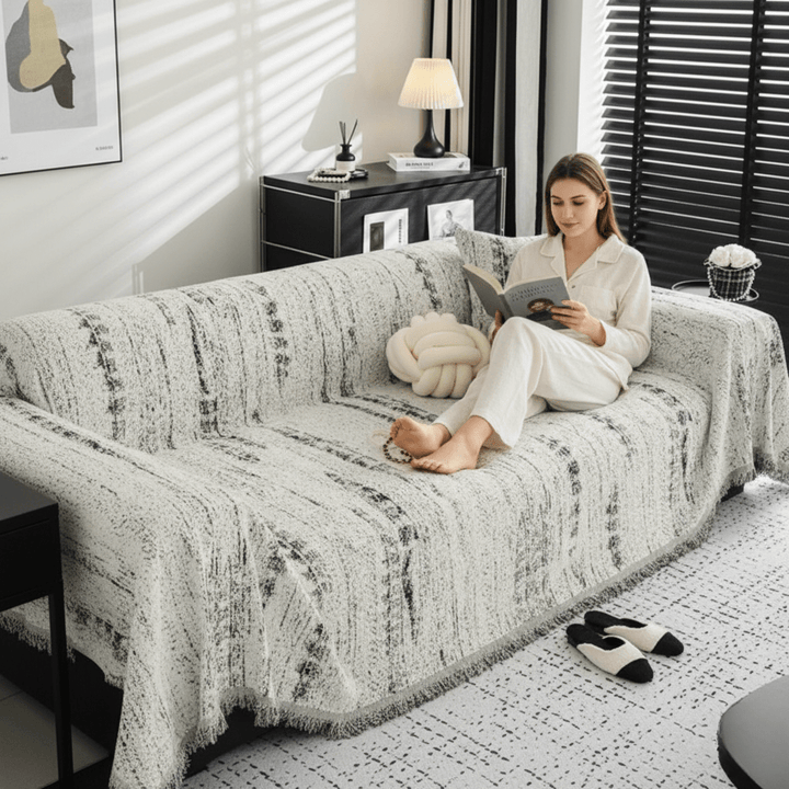 CHENILUX – Eleganter Sofabezug aus Chenille für Schutz und Stil