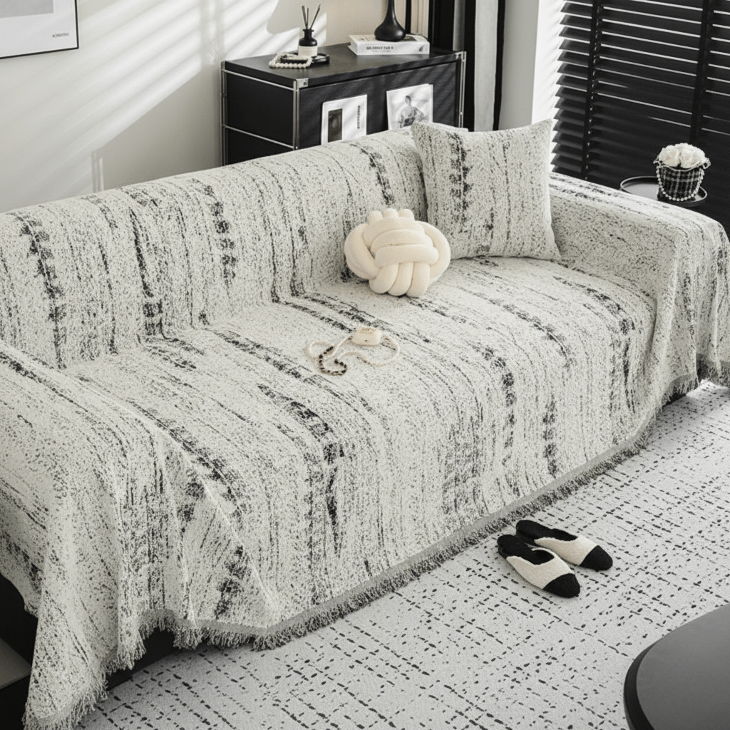 CHENILUX – Eleganter Sofabezug aus Chenille für Schutz und Stil