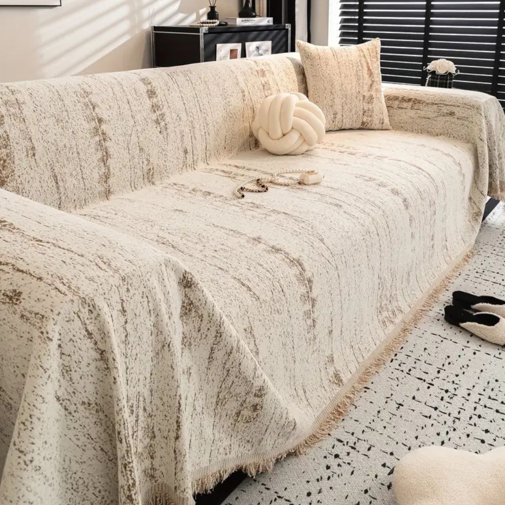 CHENILUX – Eleganter Sofabezug aus Chenille für Schutz und Stil
