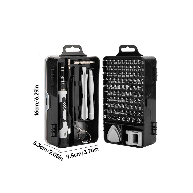 Extra robuster 115 in 1 Multifunktionsschraubendreher Set | Karnz
