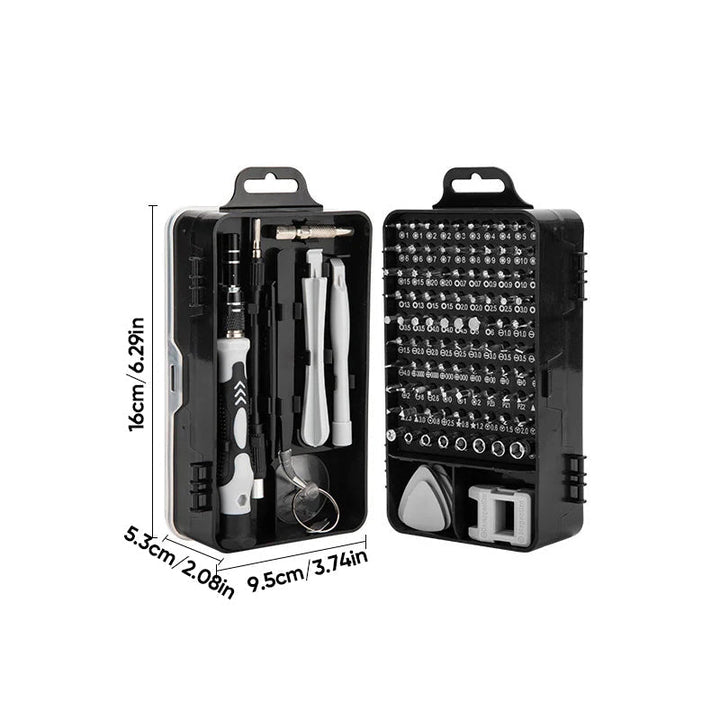Extra robuster 115 in 1 Multifunktionsschraubendreher Set | Karnz