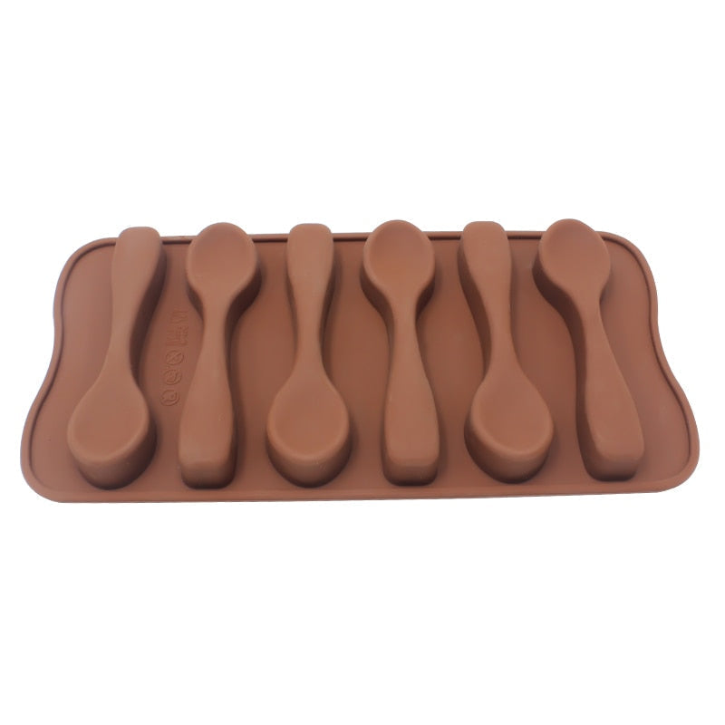 Schokoladenform Antihaft Herzblume Schokoladenkuchen Silikonform | Karnz
