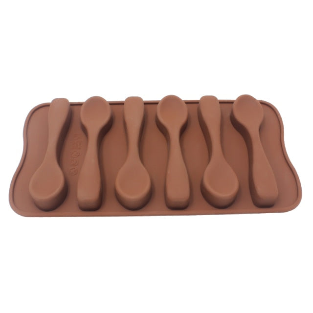 Schokoladenform Antihaft Herzblume Schokoladenkuchen Silikonform | Karnz