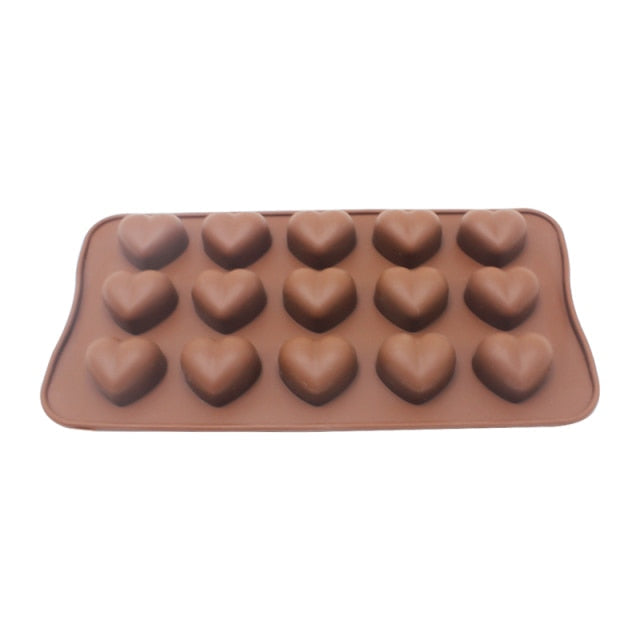 Schokoladenform Antihaft Herzblume Schokoladenkuchen Silikonform | Karnz