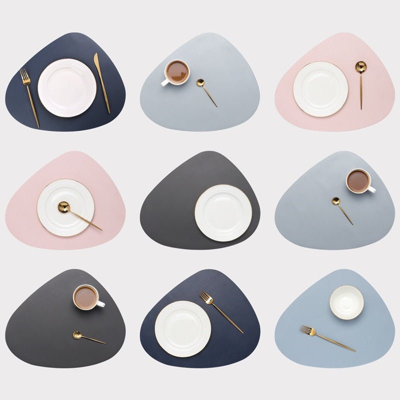 Claro – Elegantes, hitzebeständiges Platzset mit Untersetzern in verschiedenen Farben