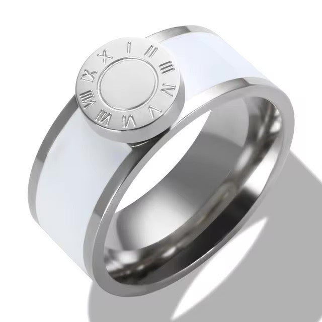 Karnz | Klassische römische Ziffern-Armband und Ringe