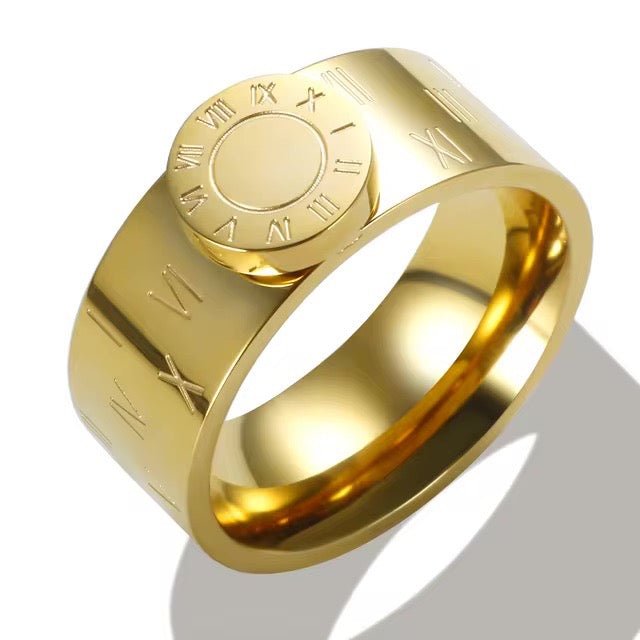 Karnz | Klassische römische Ziffern-Armband und Ringe