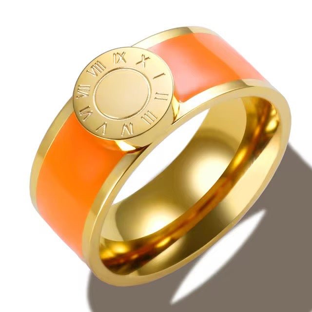 Karnz | Klassische römische Ziffern-Armband und Ringe