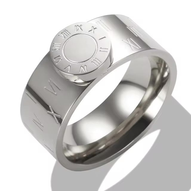 Karnz | Klassische römische Ziffern-Armband und Ringe