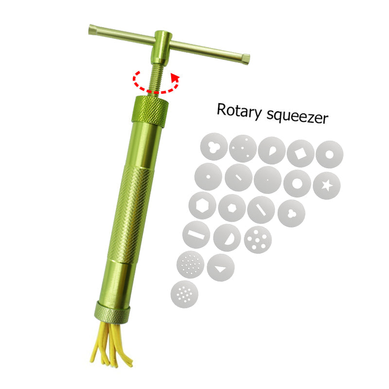 Clay Extruders Skulpturmaschine Gun Fondant Tortendekorationswerkzeuge | Karnz