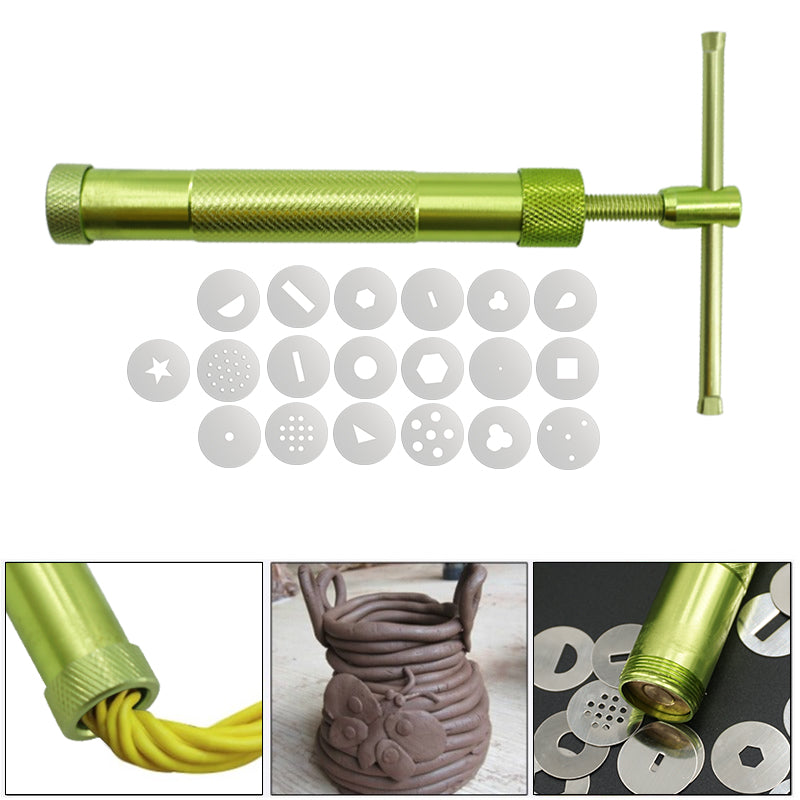 Clay Extruders Skulpturmaschine Gun Fondant Tortendekorationswerkzeuge | Karnz