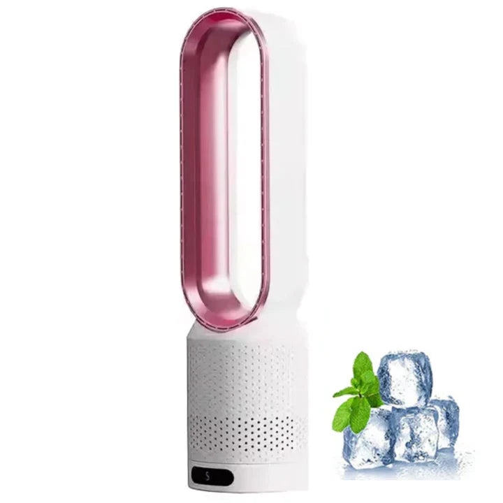 Tragbarer bladeless Ventilator mit Luftreinigung und Fernbedienung | Karnz