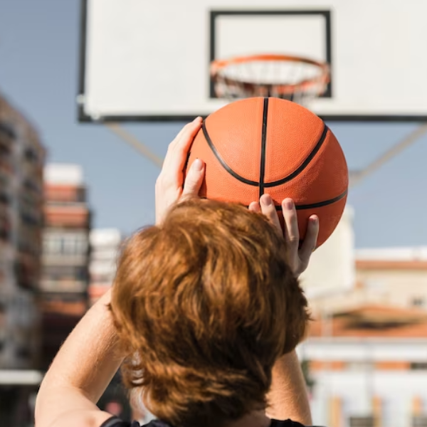 Sandsberg | Leiser Indoor-Basketball | Geräuschreduzierter Weicher Sprung