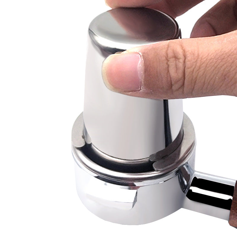 Kaffeemaßbecher Edelstahl Pulverteil passend für Espresso-Tamper | Karnz