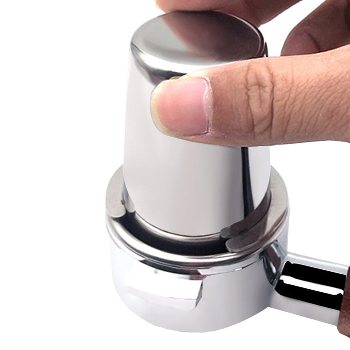 Kaffeemaßbecher Edelstahl Pulverteil passend für Espresso-Tamper | Karnz
