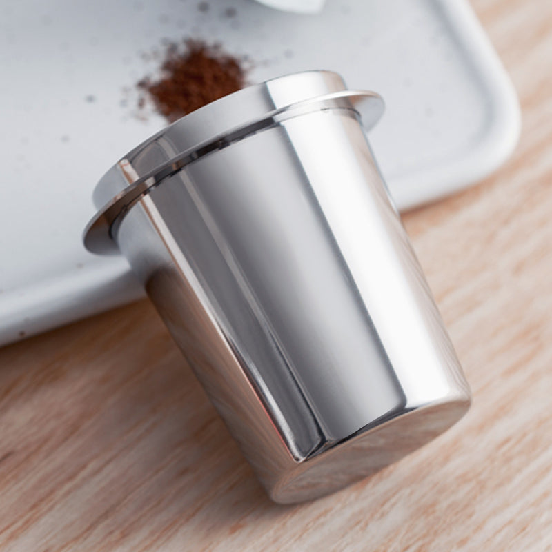 Kaffeemaßbecher Edelstahl Pulverteil passend für Espresso-Tamper | Karnz