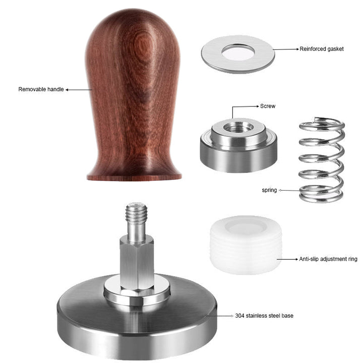 Kaffee Tamper Edelstahl Elastizität Einstellbarer Druck Tamper | Karnz