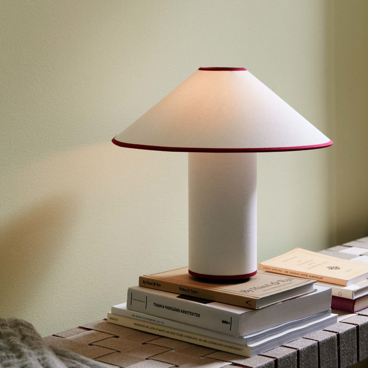 Tischlampe mit Stoffschirm – Lunara | Karnz