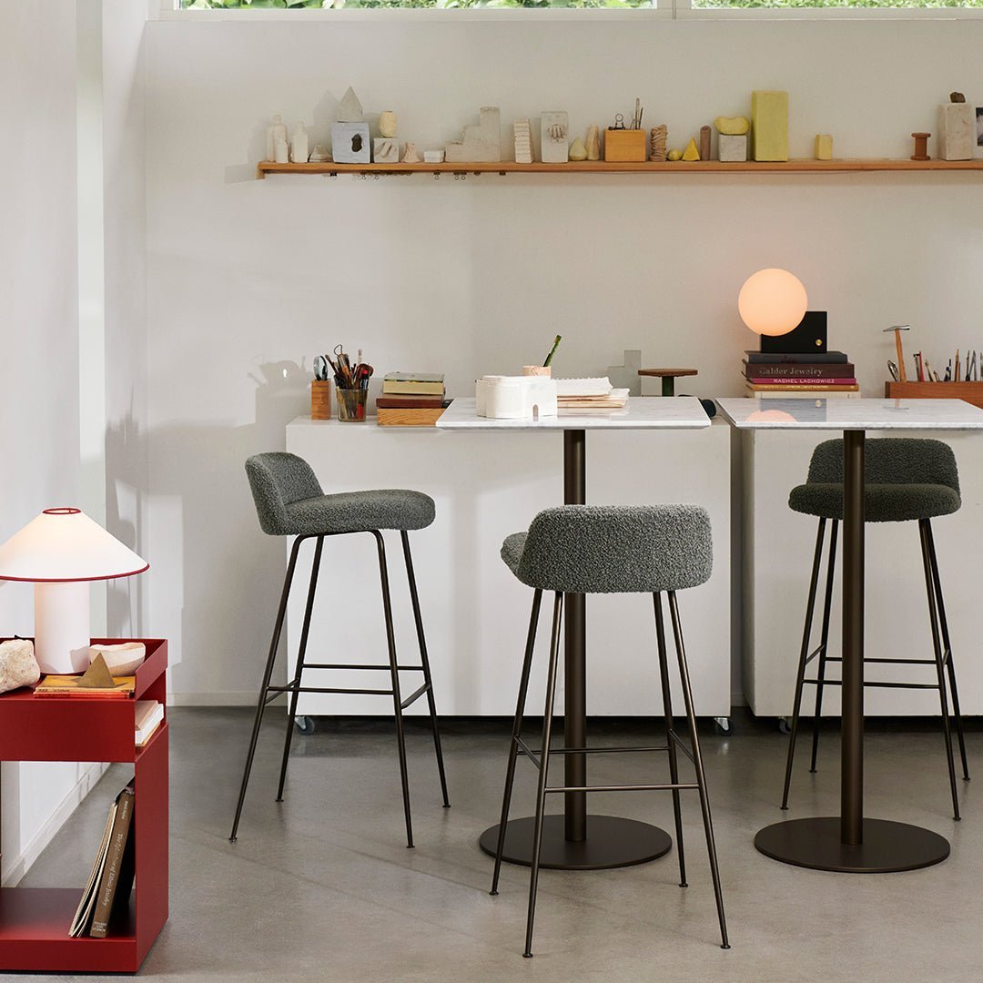 Tischlampe mit Stoffschirm – Lunara | Karnz