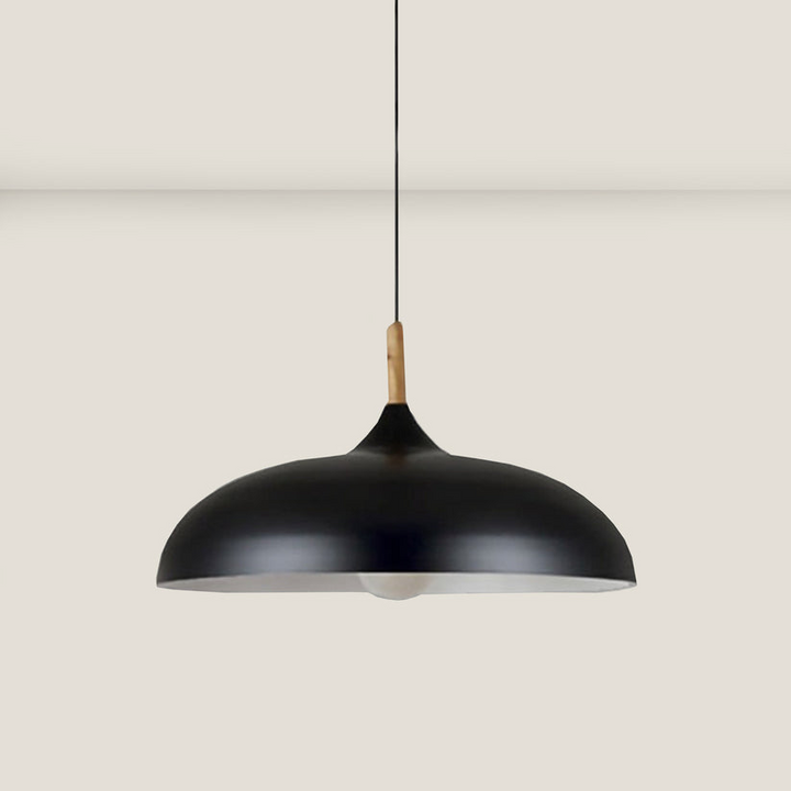 Eichenholz Deckenleuchte in Nordischem Design – LED Holz Plafondlampe | Karnz
