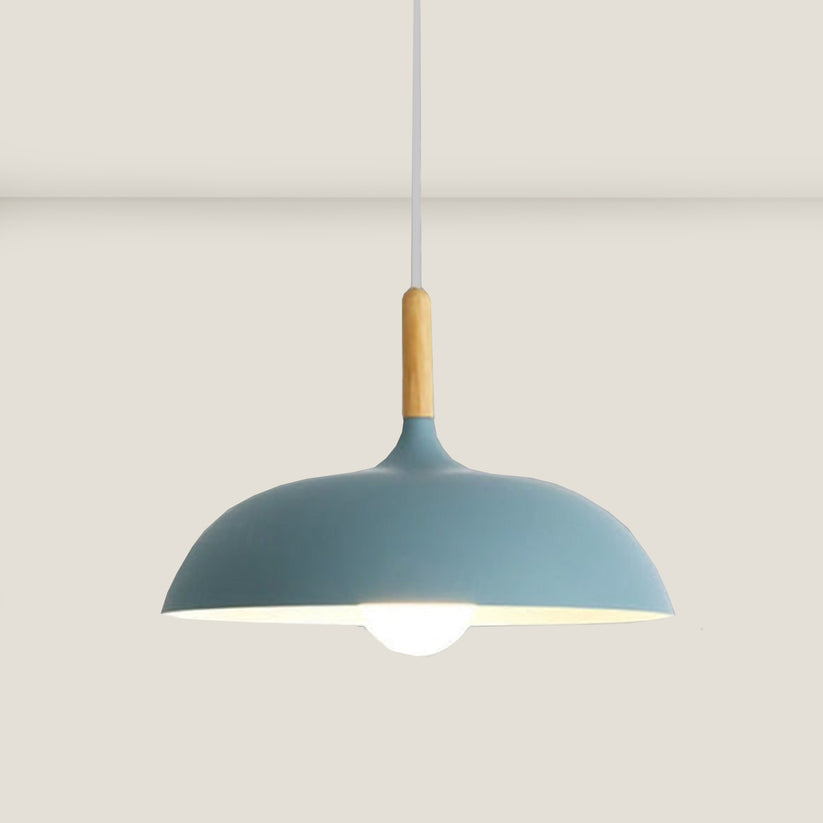 Eichenholz Deckenleuchte in Nordischem Design – LED Holz Plafondlampe | Karnz