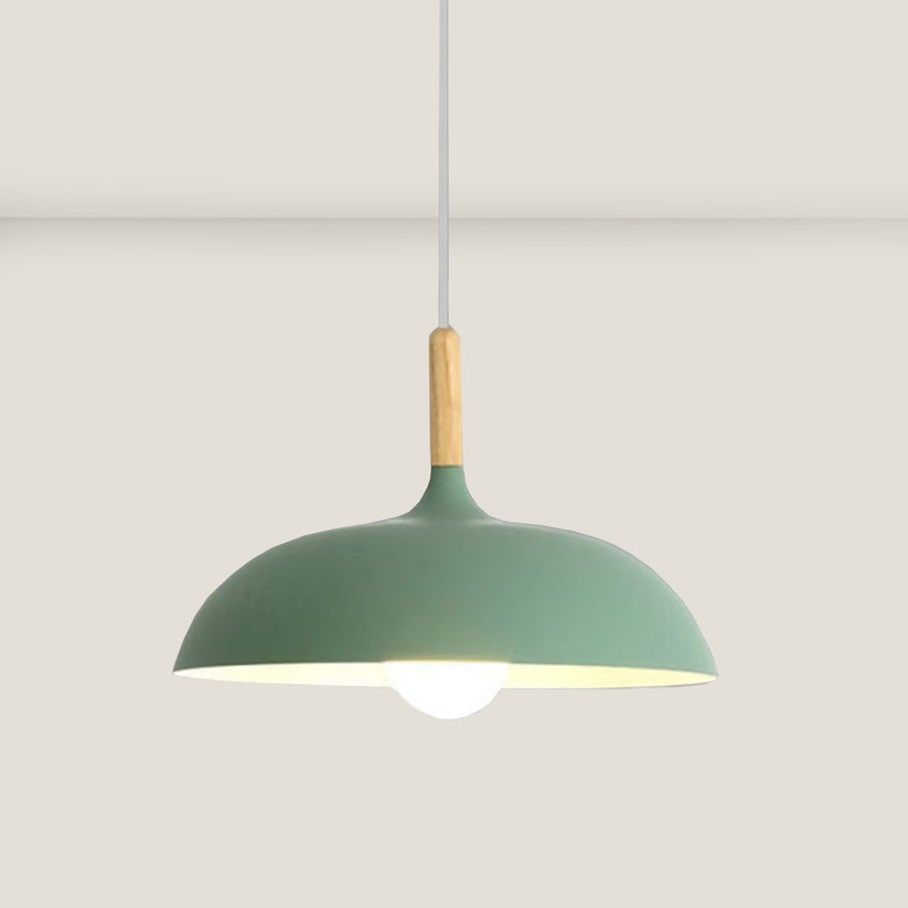 Eichenholz Deckenleuchte in Nordischem Design – LED Holz Plafondlampe | Karnz