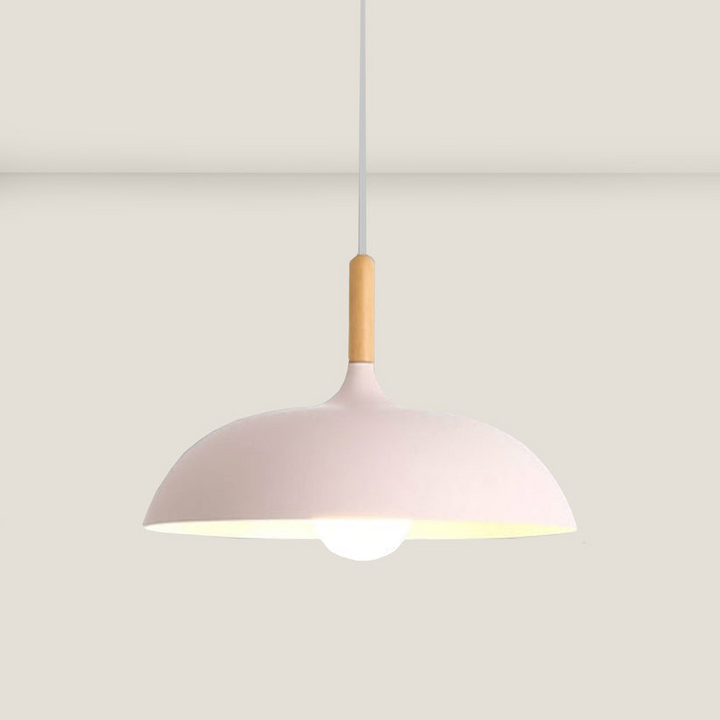 Eichenholz Deckenleuchte in Nordischem Design – LED Holz Plafondlampe | Karnz
